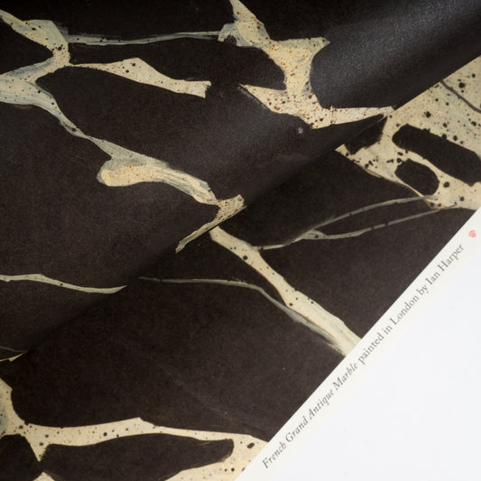 French Grand Antique Marble Patterned Paper