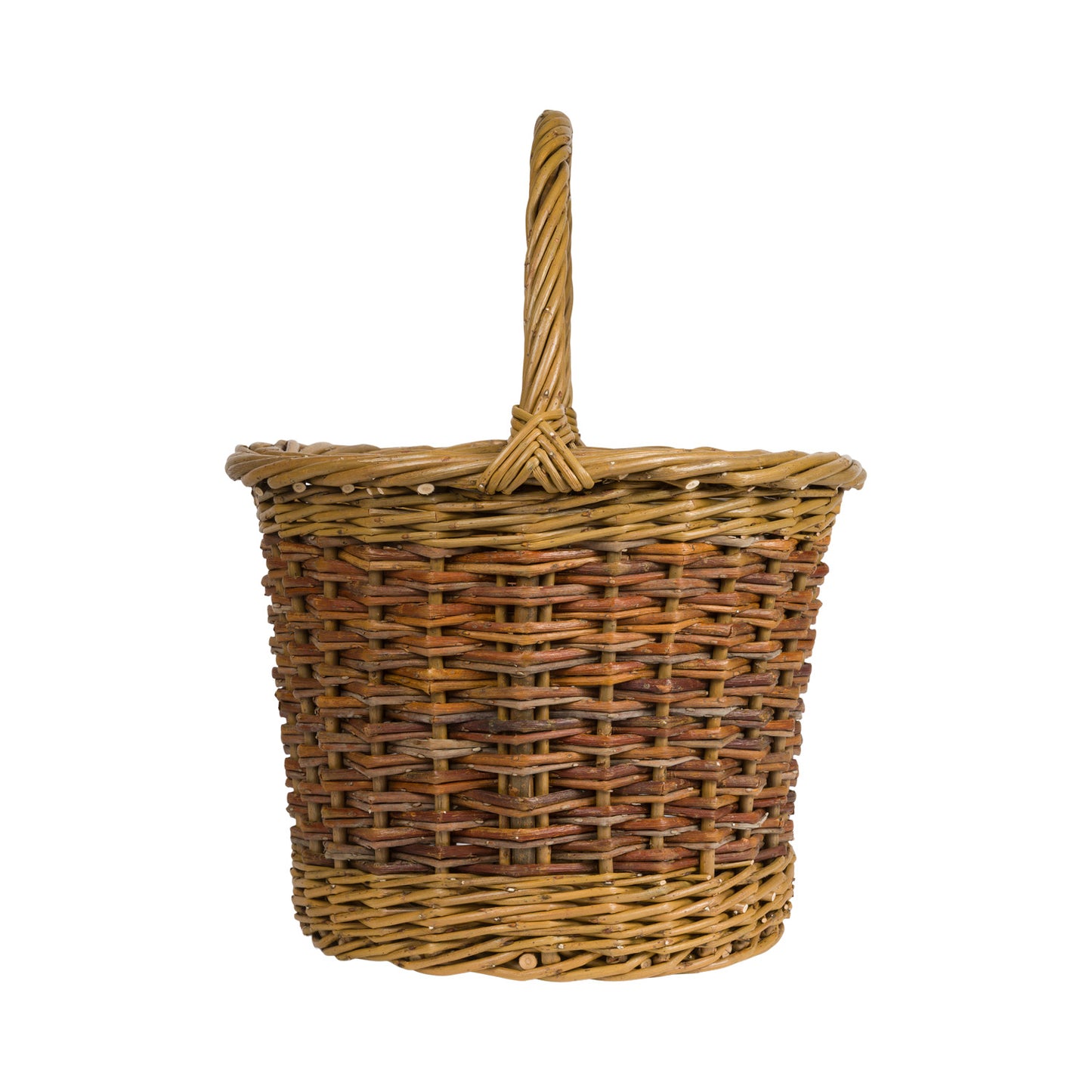Round Shopper Willow Basket