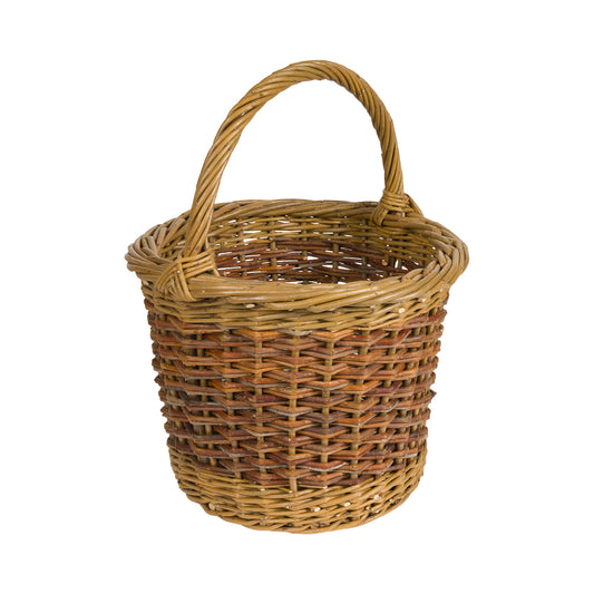 Round Shopper Willow Basket