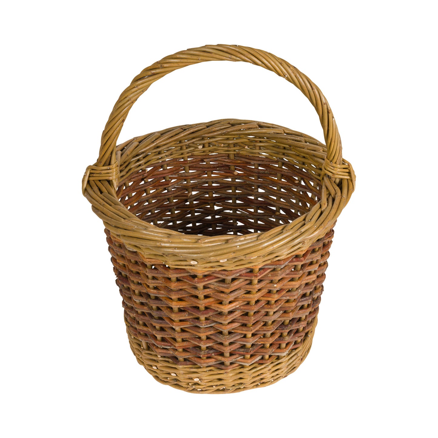 Round Shopper Willow Basket