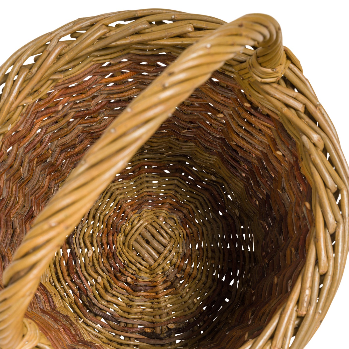 Round Shopper Willow Basket