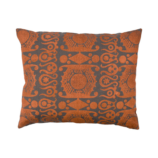 Handblock Print Linen Cushion