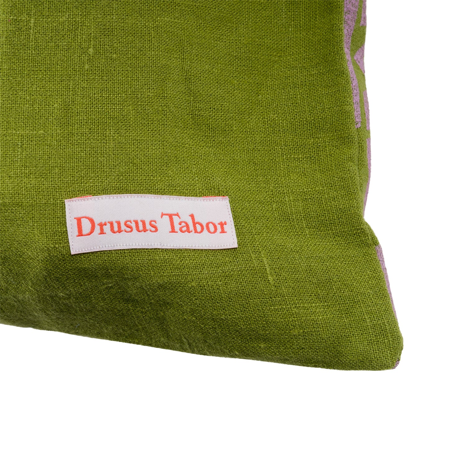 Handblock Print Linen Cushion