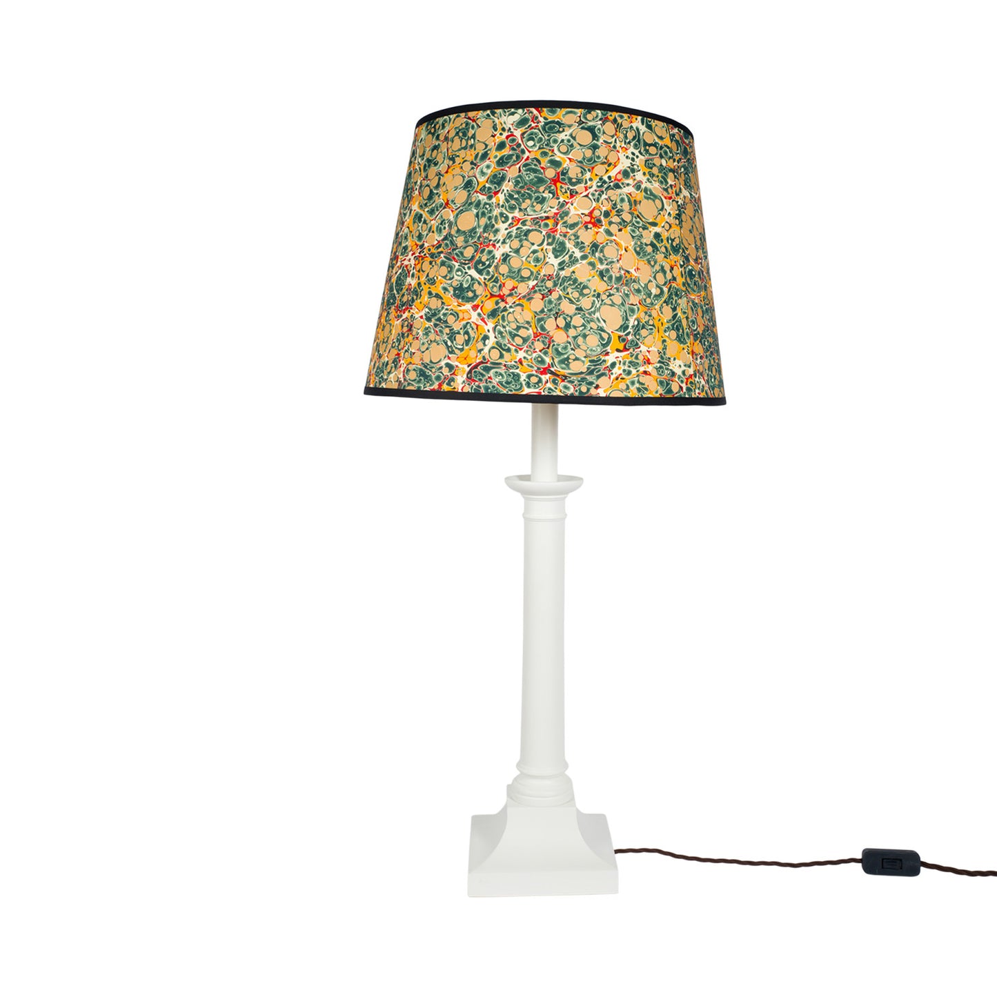 16" 'French Shell' Marbled Lampshade