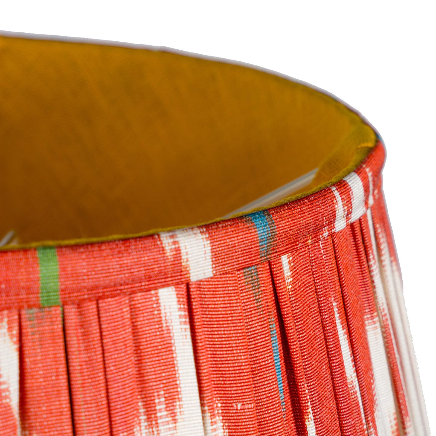 18”  Silk Ikat Lampshade