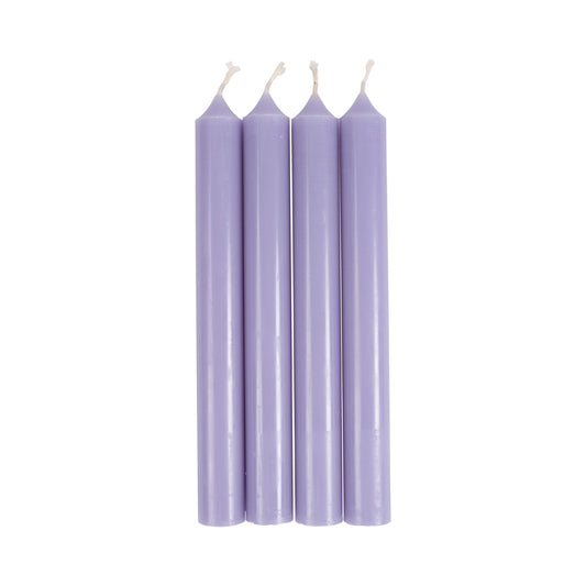 Lilac Dinner Candle - pack of 12