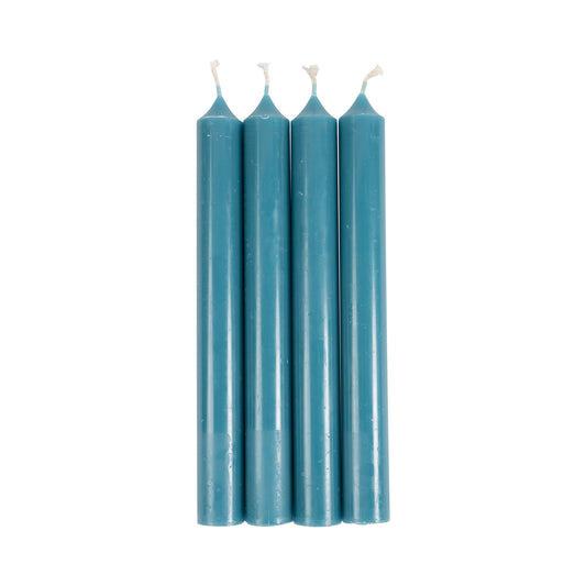 Teal Dinner Candle - pack of 12