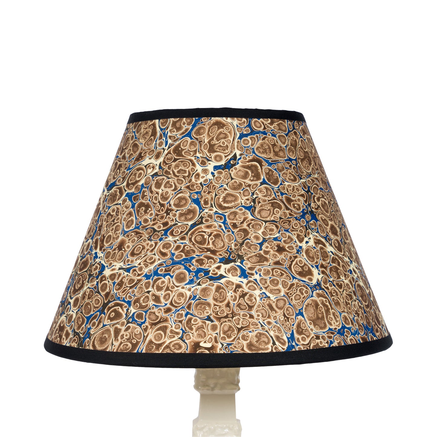 10” 'French Shell' Brown Lampshade