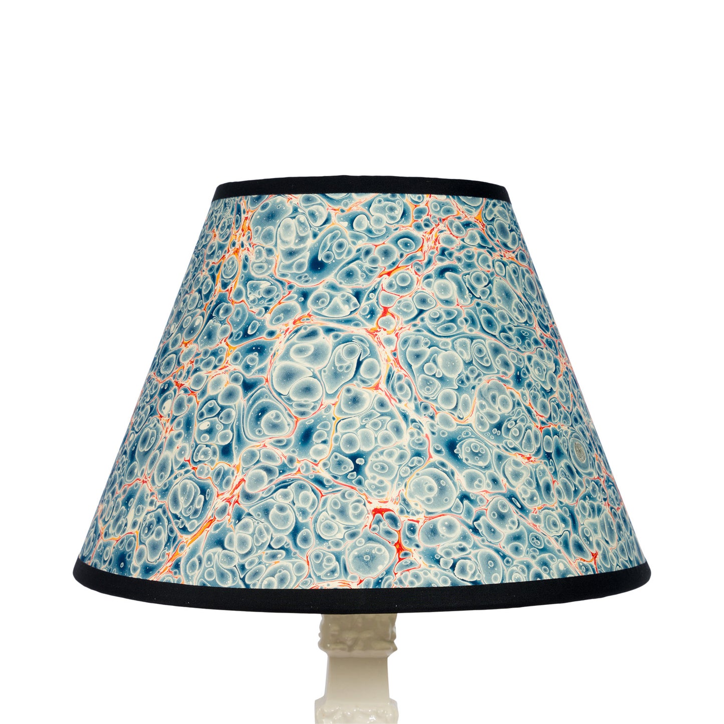 10” 'Blue Shell' Marbled Lampshade