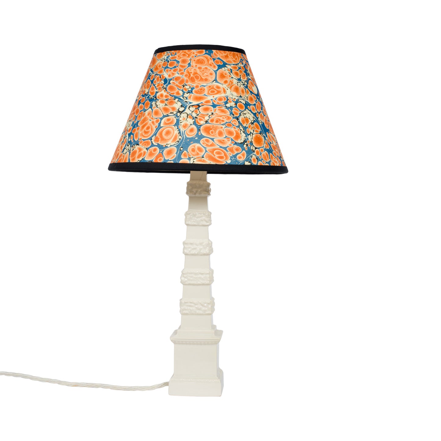 10” 'French Shell' Marbled Lampshade