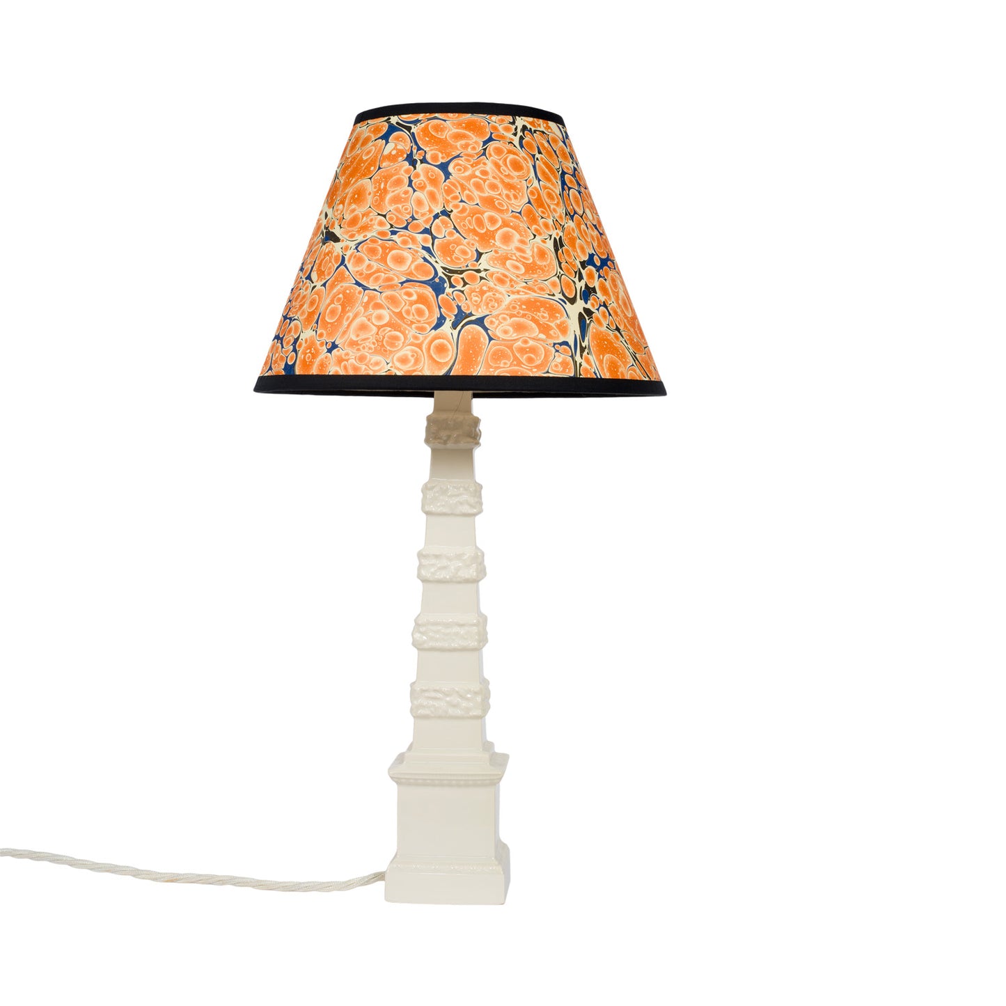 10” 'French Shell' Marbled Lampshade