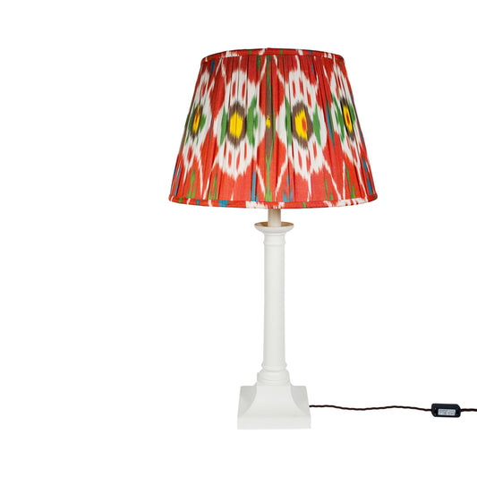 18”  Silk Ikat Lampshade