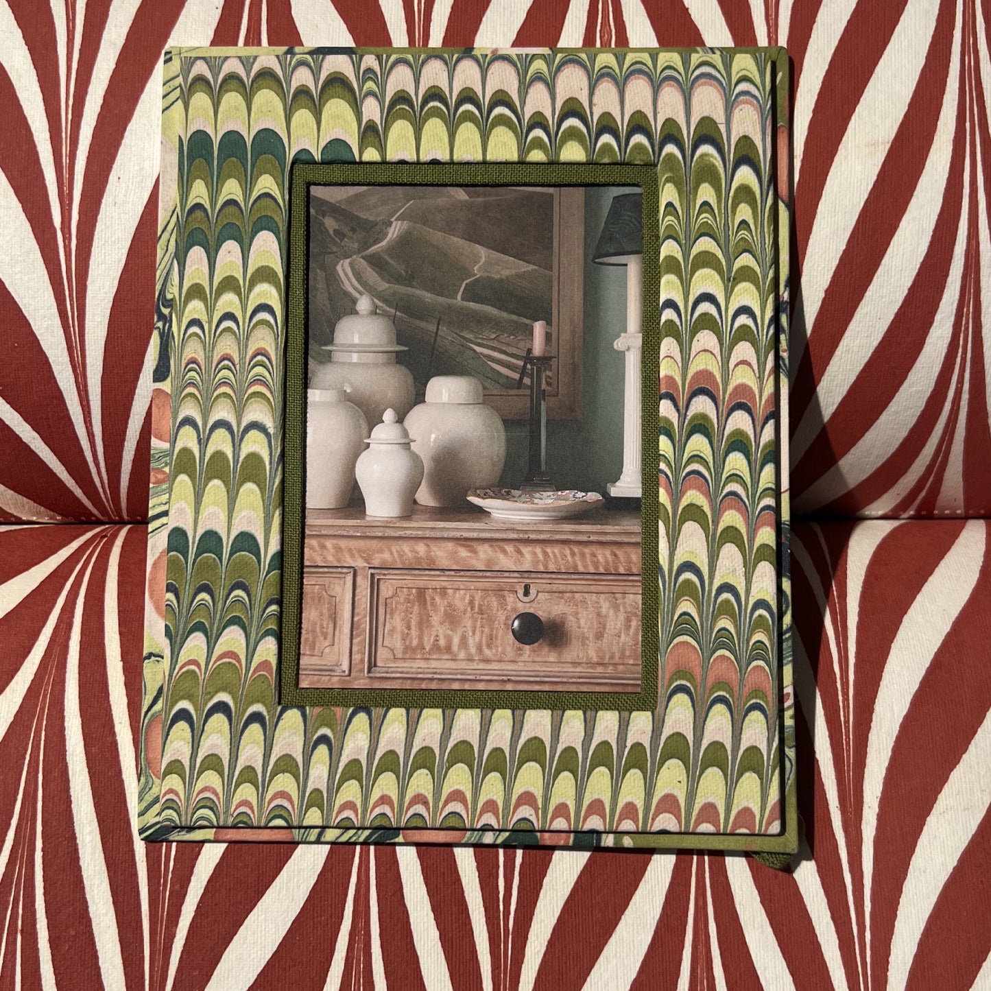 Marbled Picture Frame - Moss Mountain