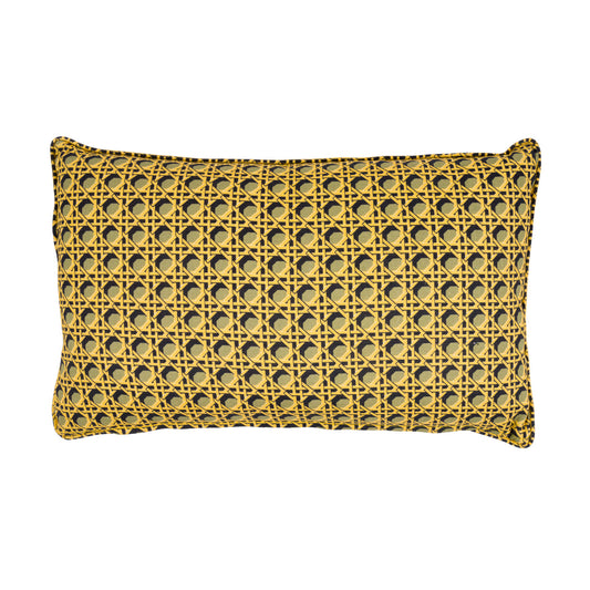 Regency Caning Cushion - Khaki