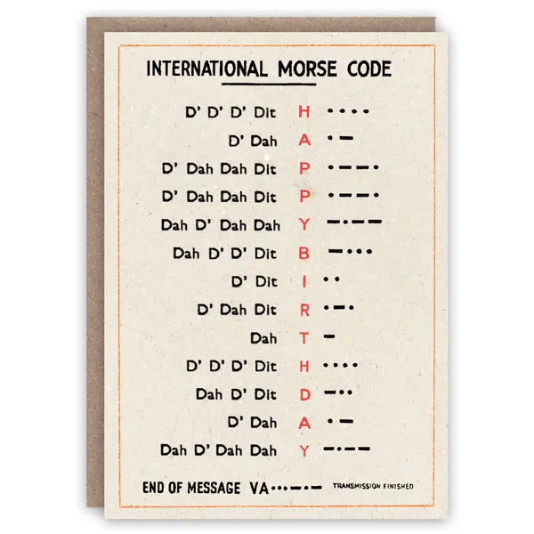 International Morse Code