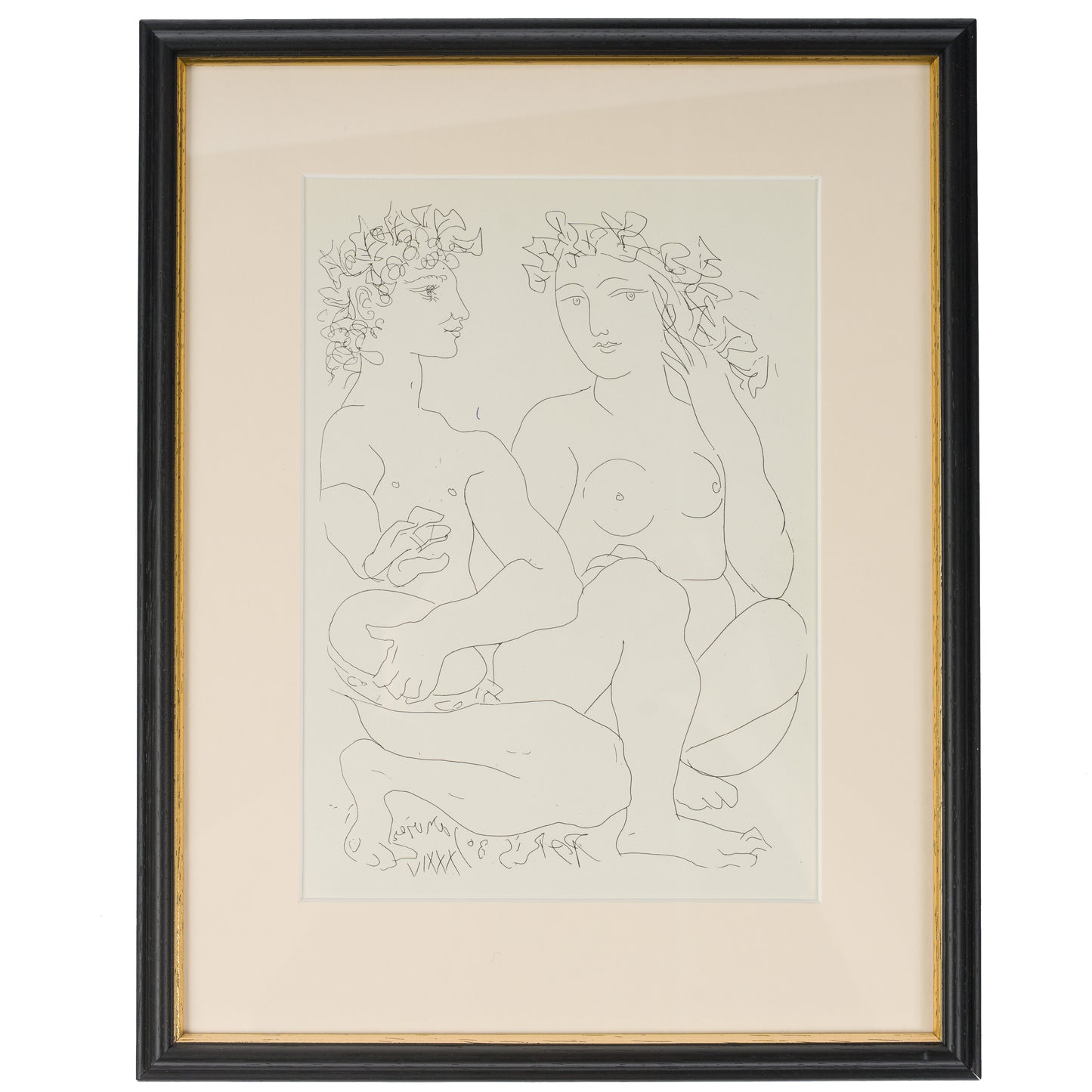 Picasso Vollard Suite 1956 - 9 Framed Portrait Prints