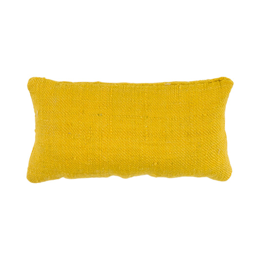 18th Century Weld Raw Silk Lavender Pillow - XS