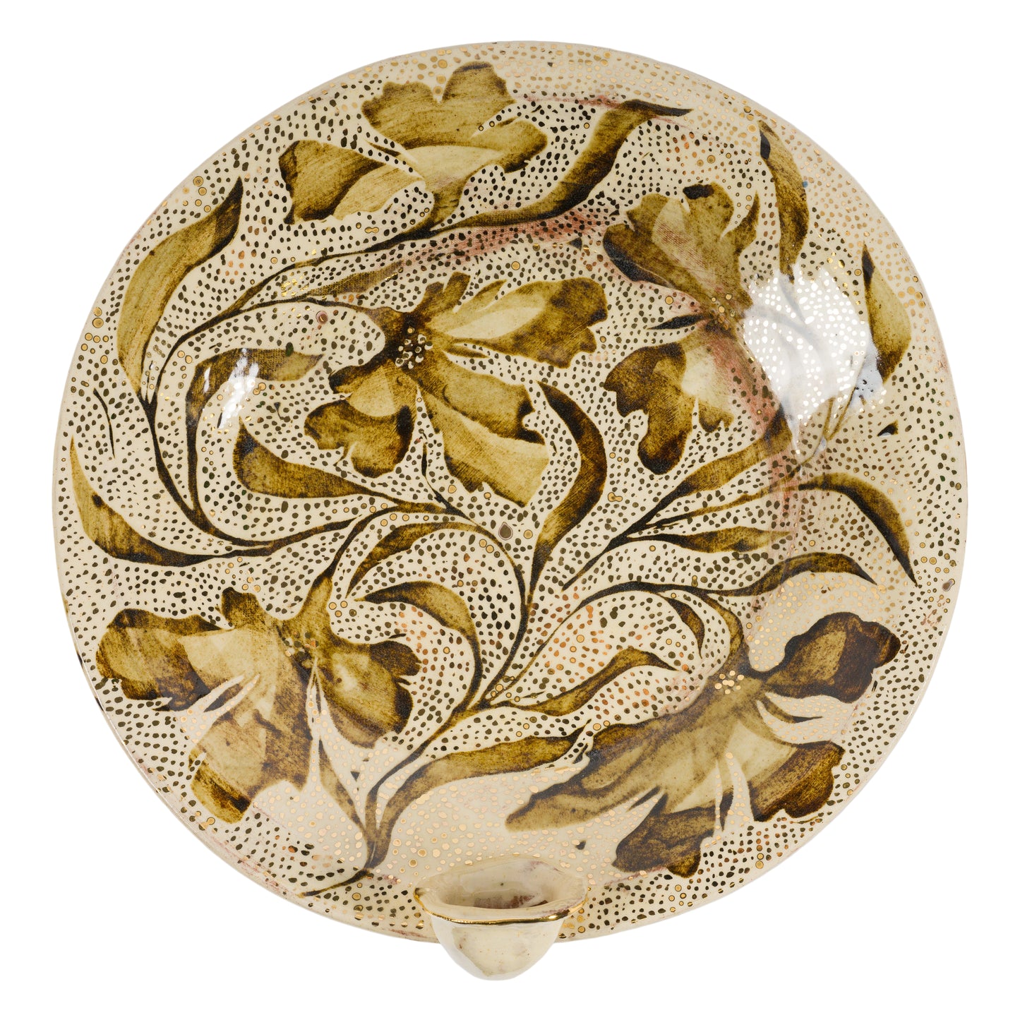 Floral Dot Candle Sconce