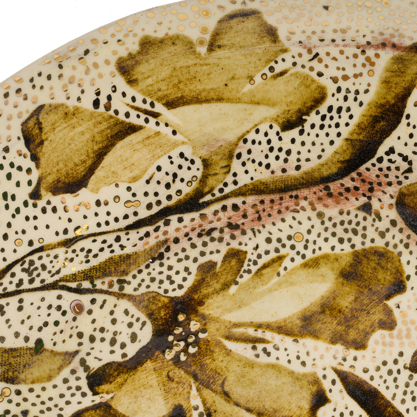 Floral Dot Candle Sconce