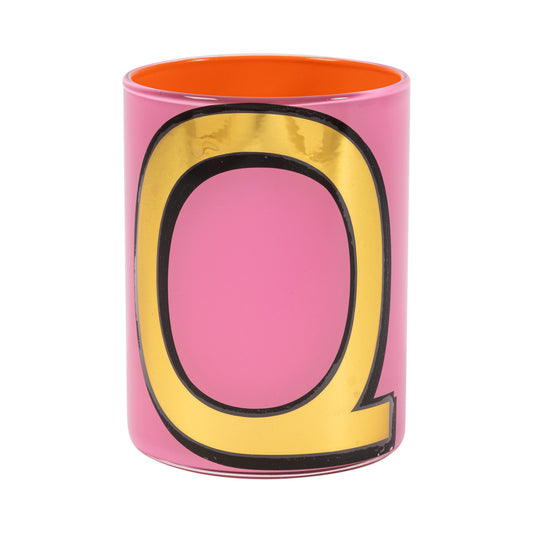 Alphabet Brush Pot - Q