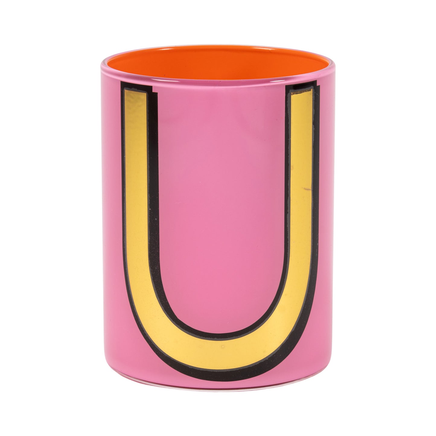 Alphabet Brush Pot - U