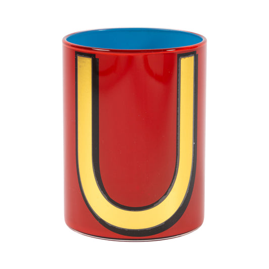 Alphabet Brush Pot - U