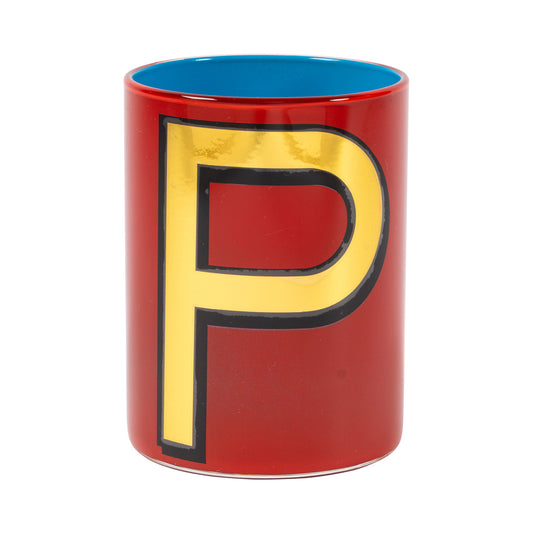Alphabet Brush Pot - P