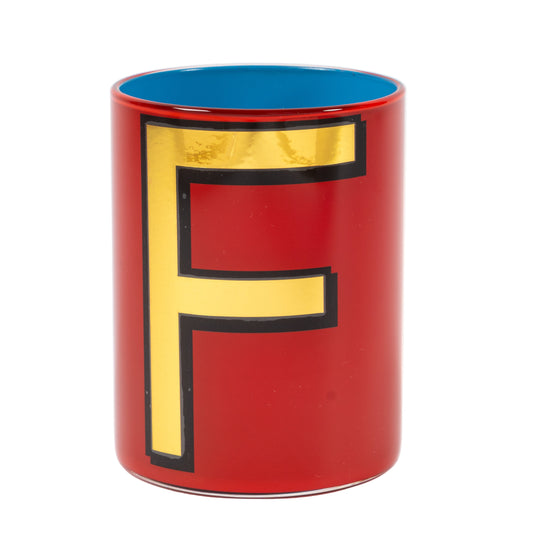 Alphabet Brush Pot - F