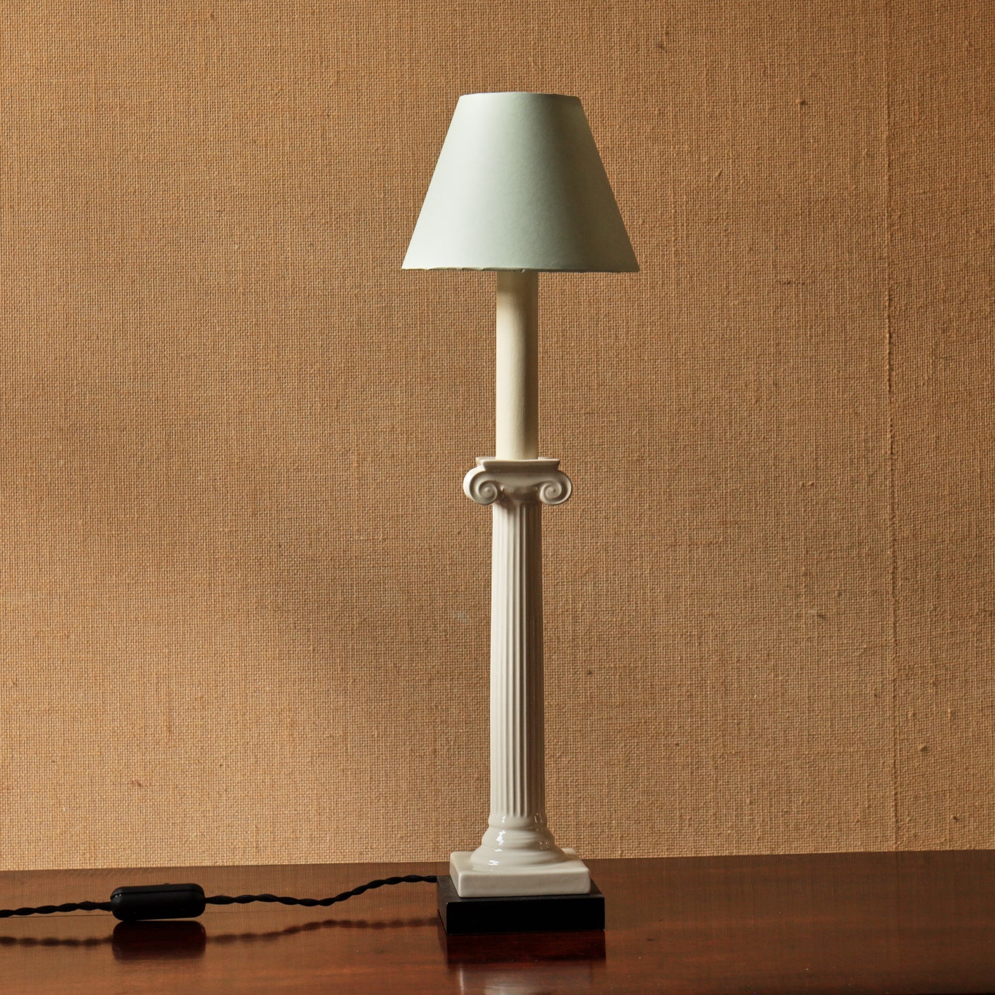 6” Pistachio Green Card Lampshade