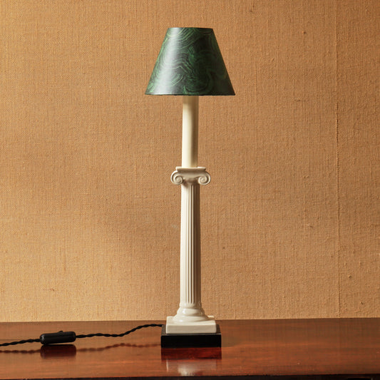6” Malachite Card Lampshade