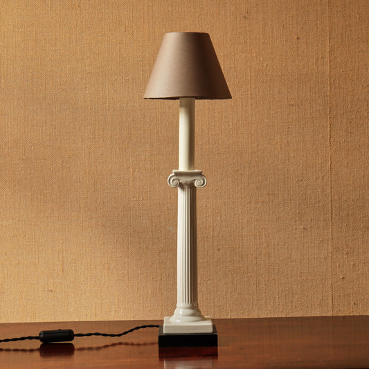 6” Brown Card Lampshade