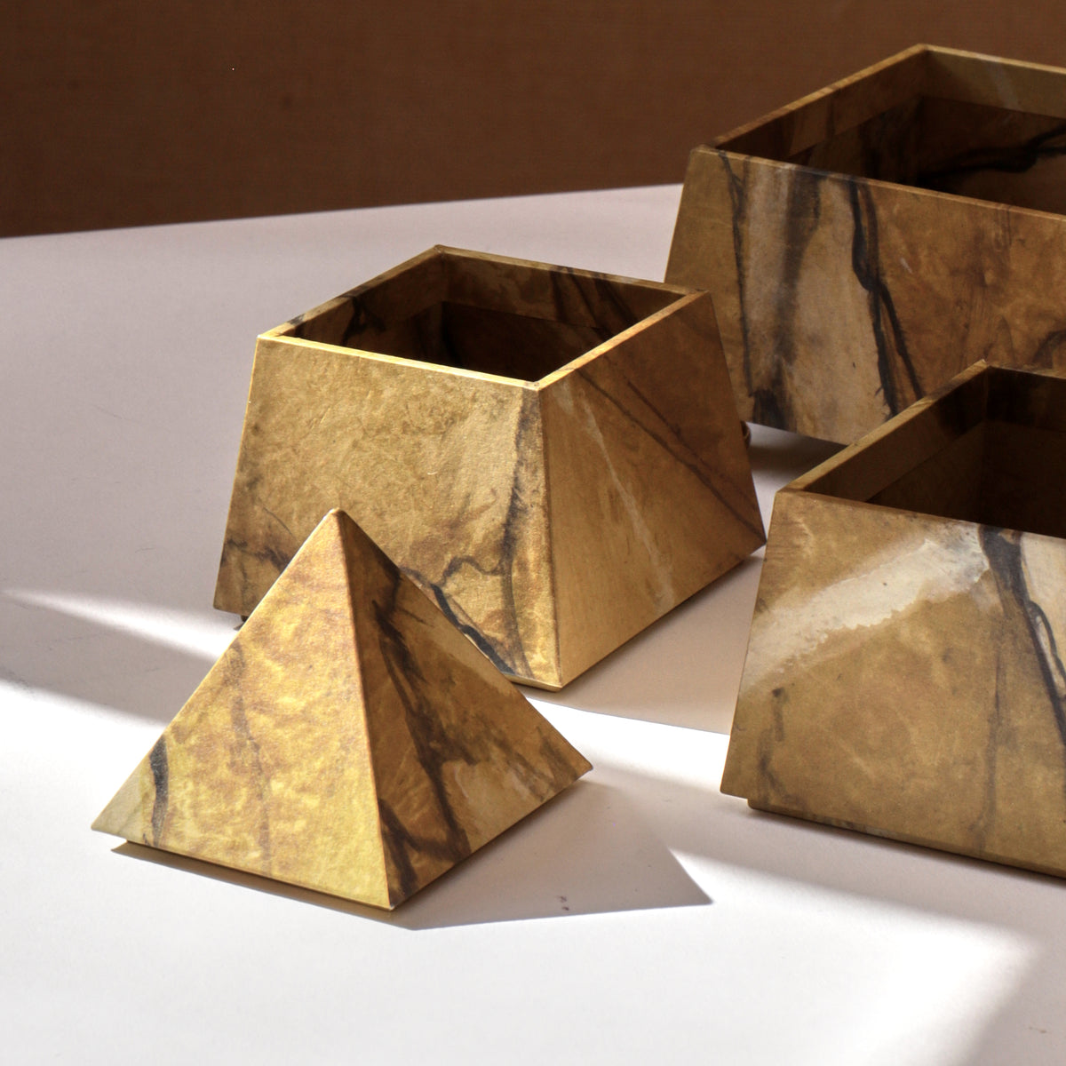 Obelisk Stacking Box - Sienna