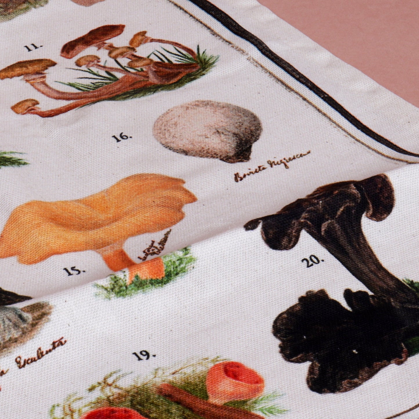 Fungi Print Tea Towel