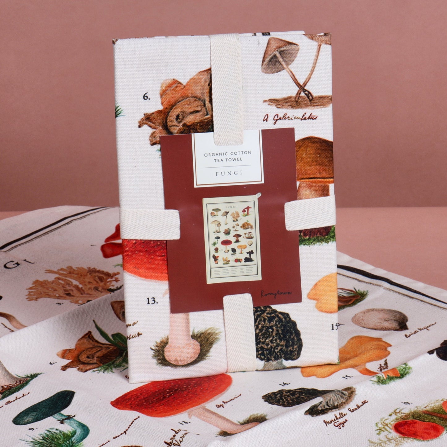 Fungi Print Tea Towel