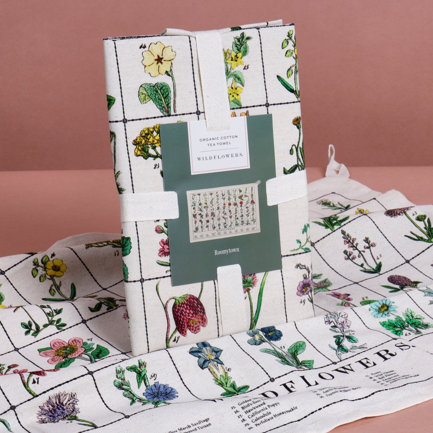 Sowerby Wildflowers Tea Towel