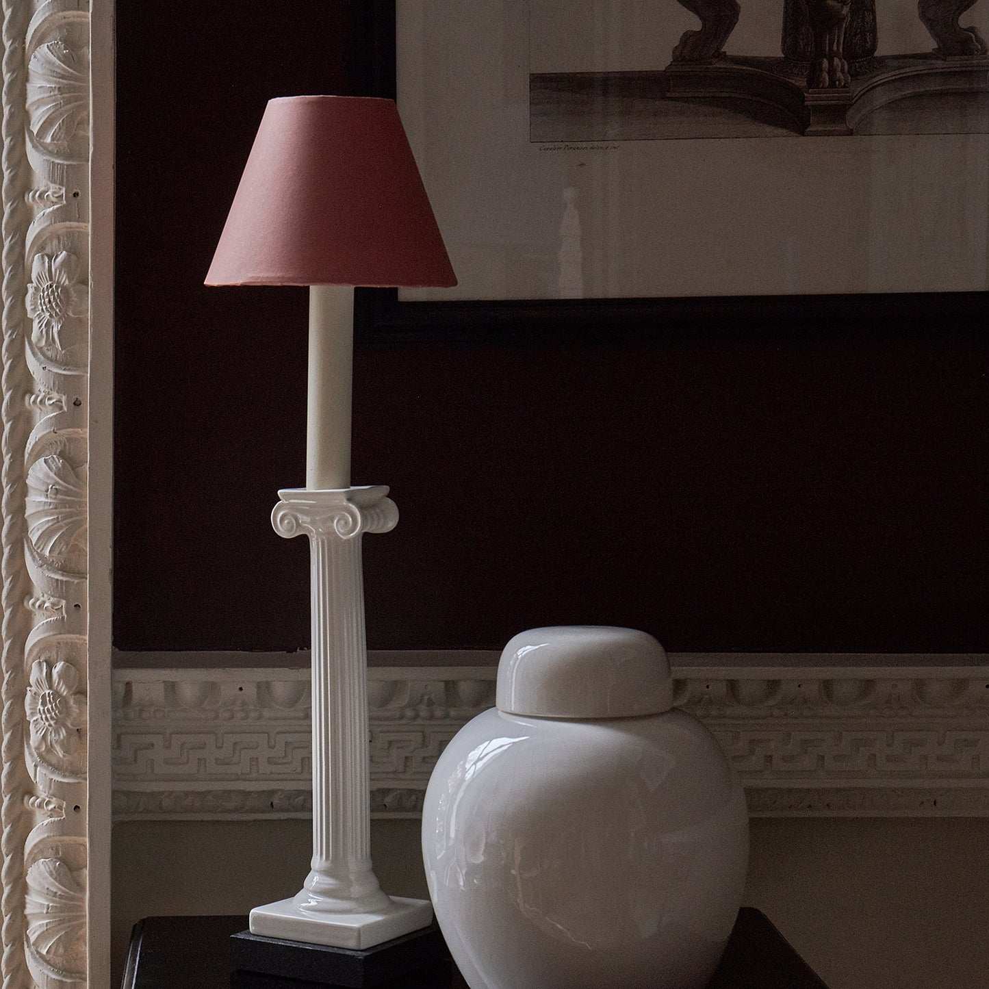 The P&H Ionic Column Table Lamp