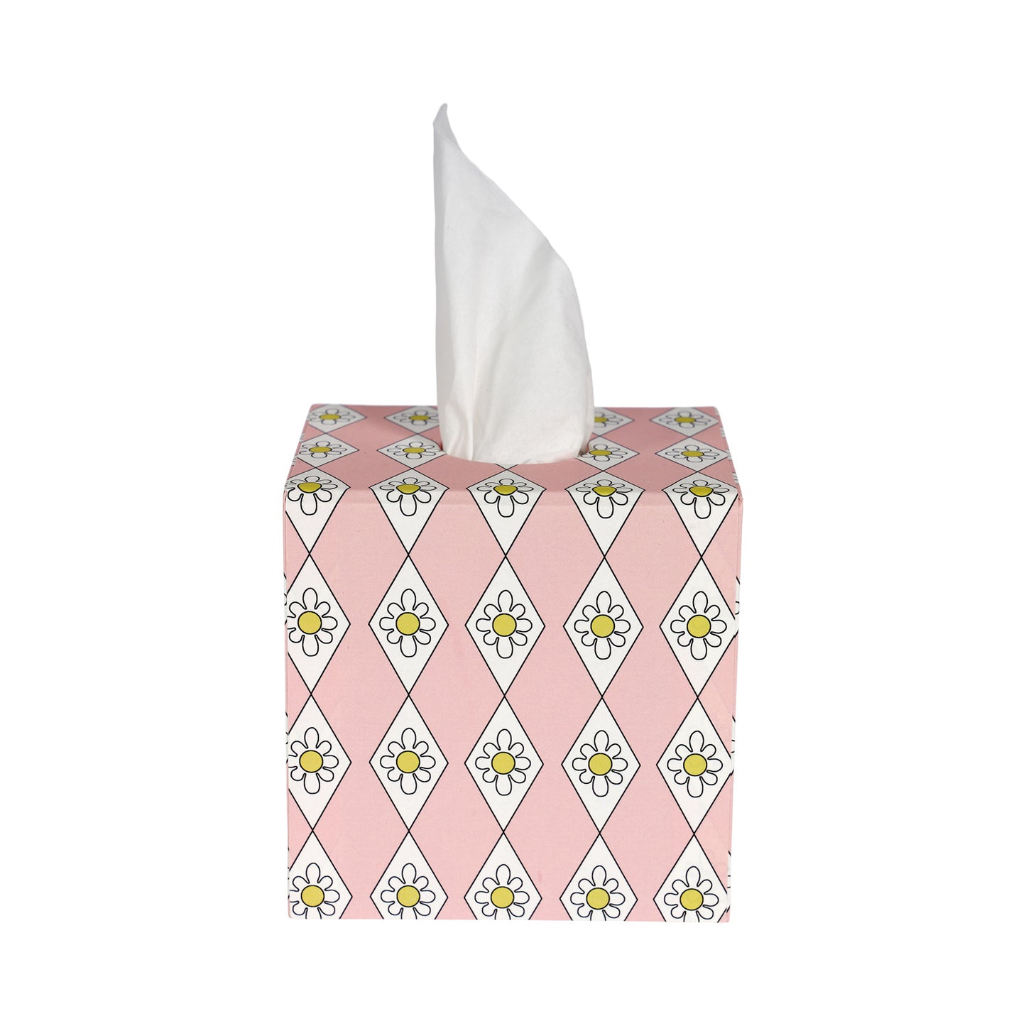 Tissue Box - Pink Diamond Daisy