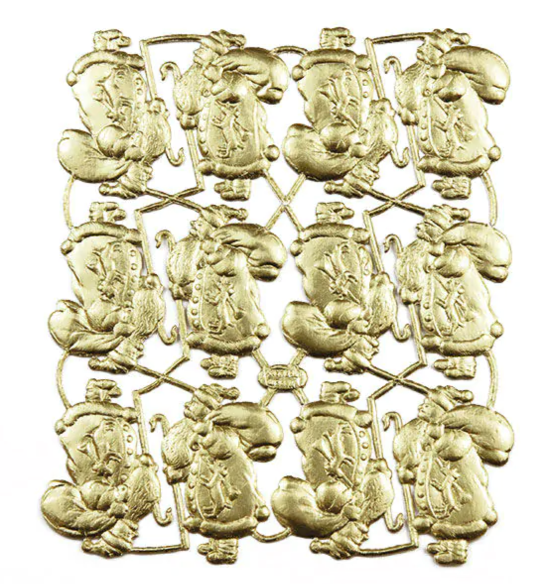 St. Nikolaus with his sack - set of 12