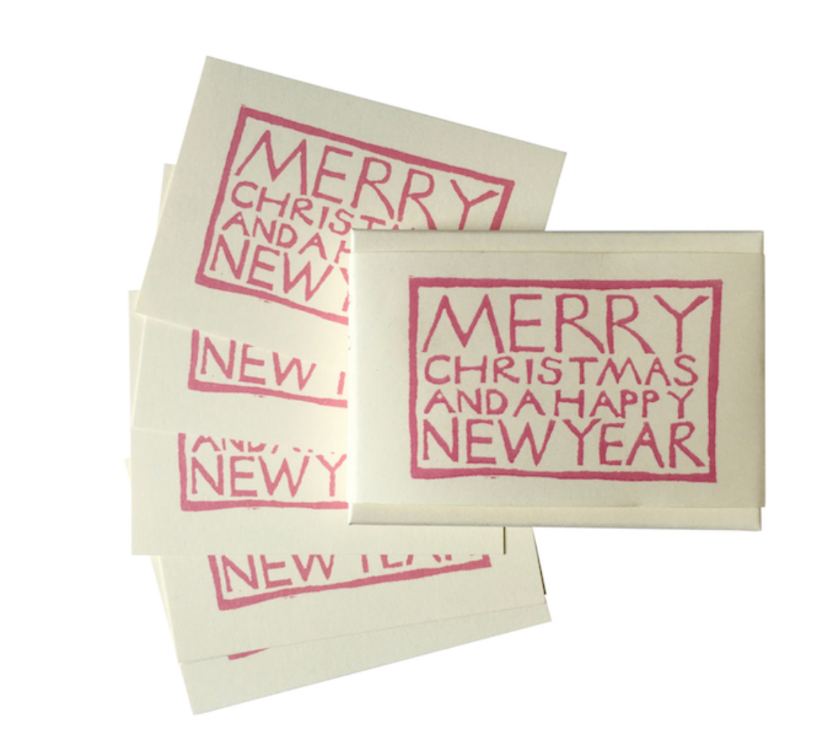 Set of Pink Christmas Gift Tags