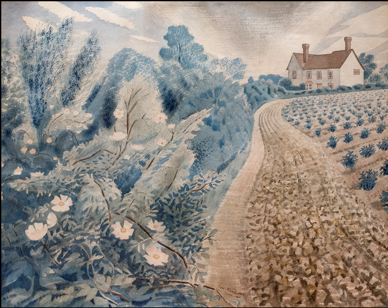 Potato Field by Eric Ravilious