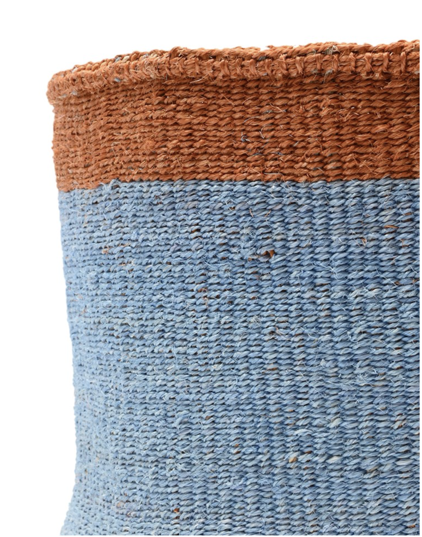 MFUPI: XL Orange & Blue Storage Basket