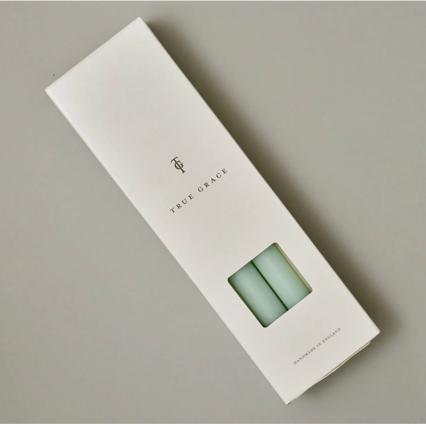 Eau De Nil Dinner Candle - pack of 12