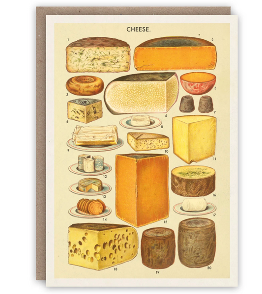 Cheese - Greeting Card