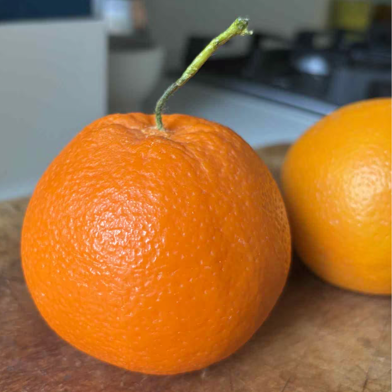 Medium Orange Candle