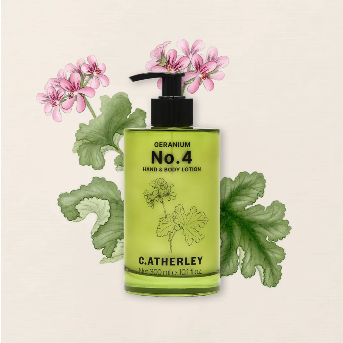 Geranium No. 4 Hand & Body Lotion - 300ml