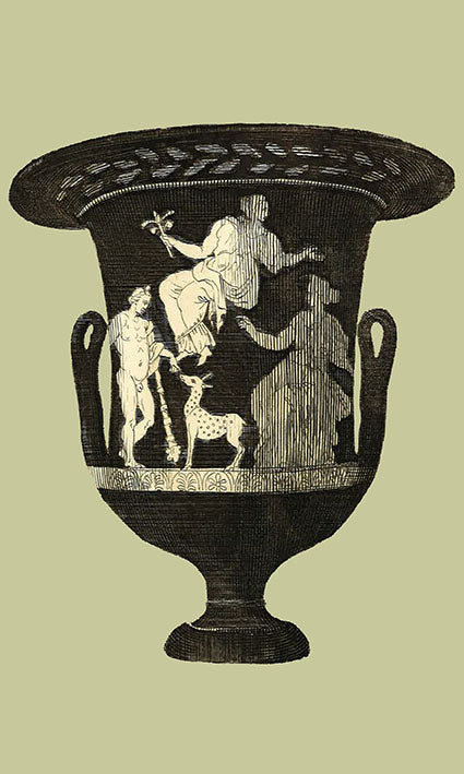 Greek Urn Print - Nectar I
