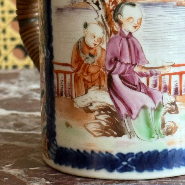 An 18th Century Qing Dynasty Porcelain Mug