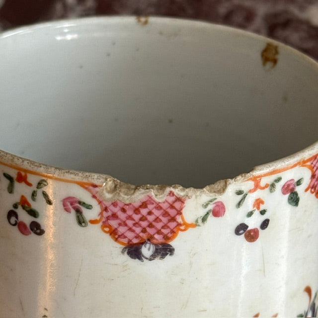 An 18th Century Qing Dynasty Porcelain Mug