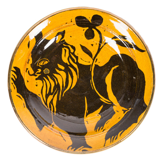 Honey Lion Hanging Plate
