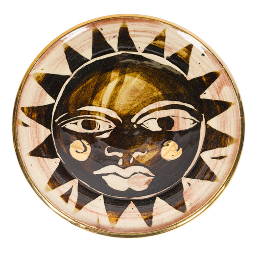 Sun Lustreware Hanging Bowl
